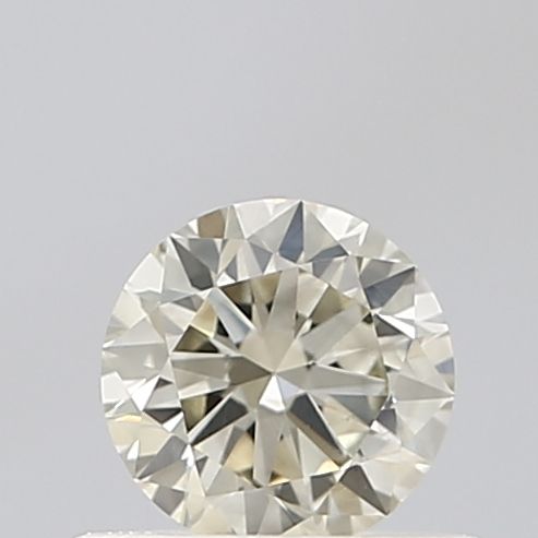 0.41 ct Round Salt and Pepper Natural Diamond, VVS1