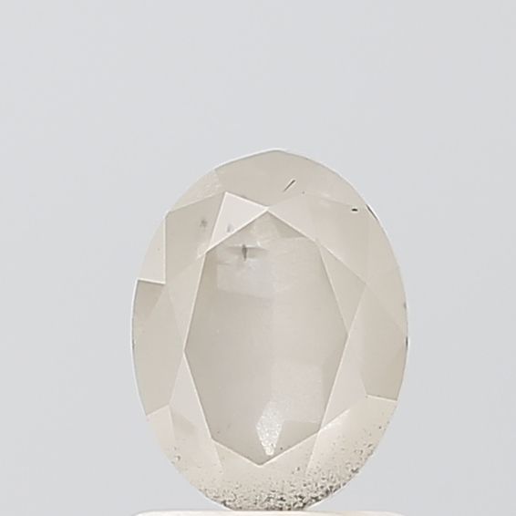 1.33 ct Oval Salt and Pepper Natural Diamond, VS1