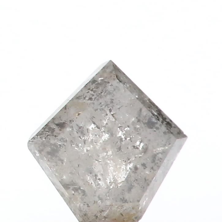 0.58 ct Pentagon Salt and Pepper Natural Diamond, I2