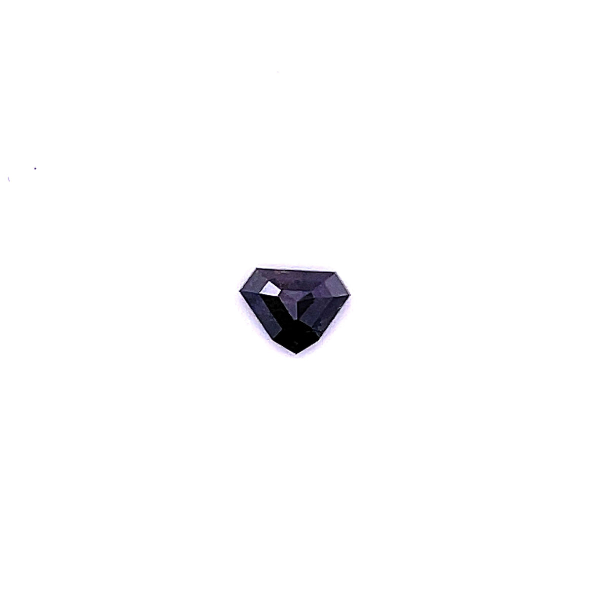 0.84 ct Shield Salt and Pepper Natural Diamond