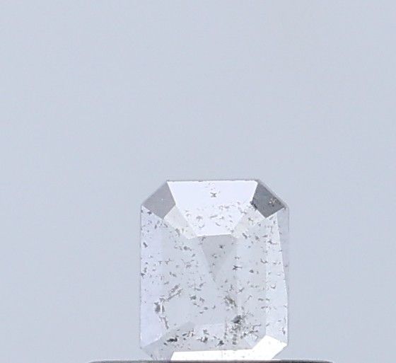 0.20 ct Emerald Salt and Pepper Natural Diamond, I3