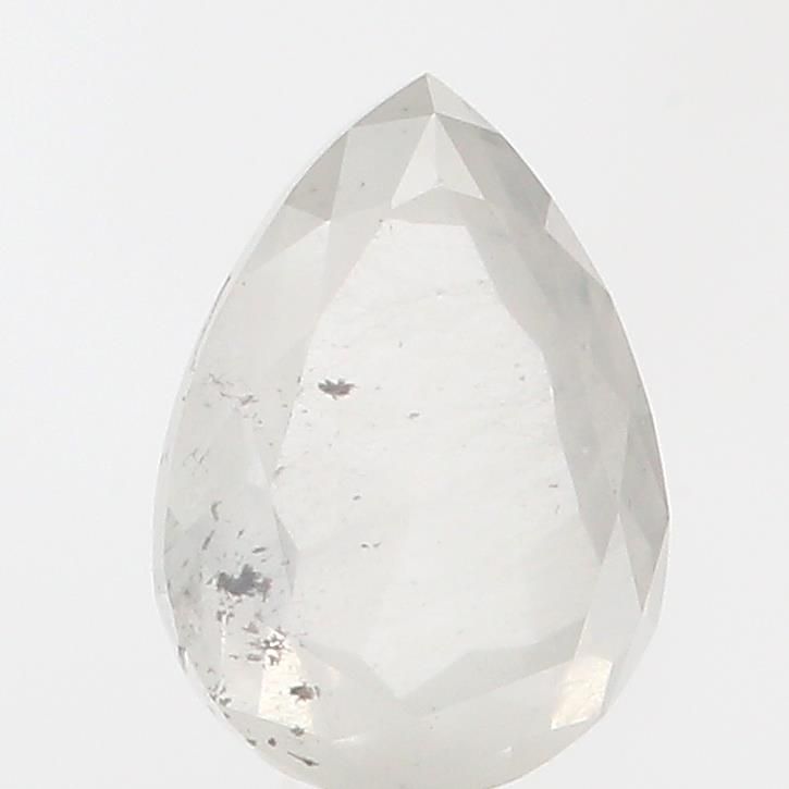 1.27 ct Pear Salt and Pepper Natural Diamond, I3