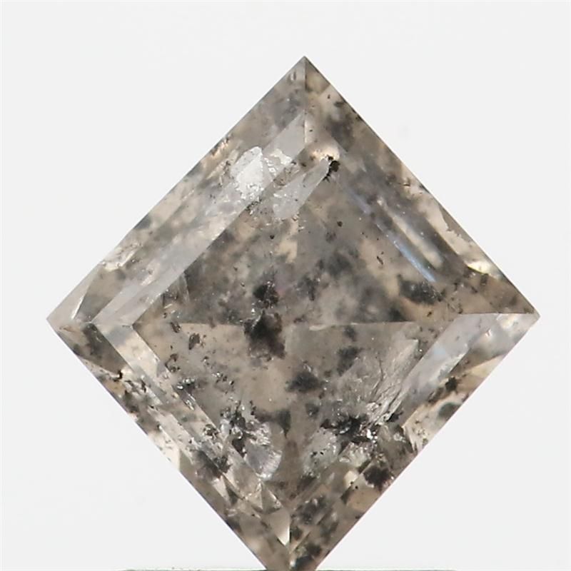 1.34 ct Kite Salt and Pepper Natural Diamond, I3
