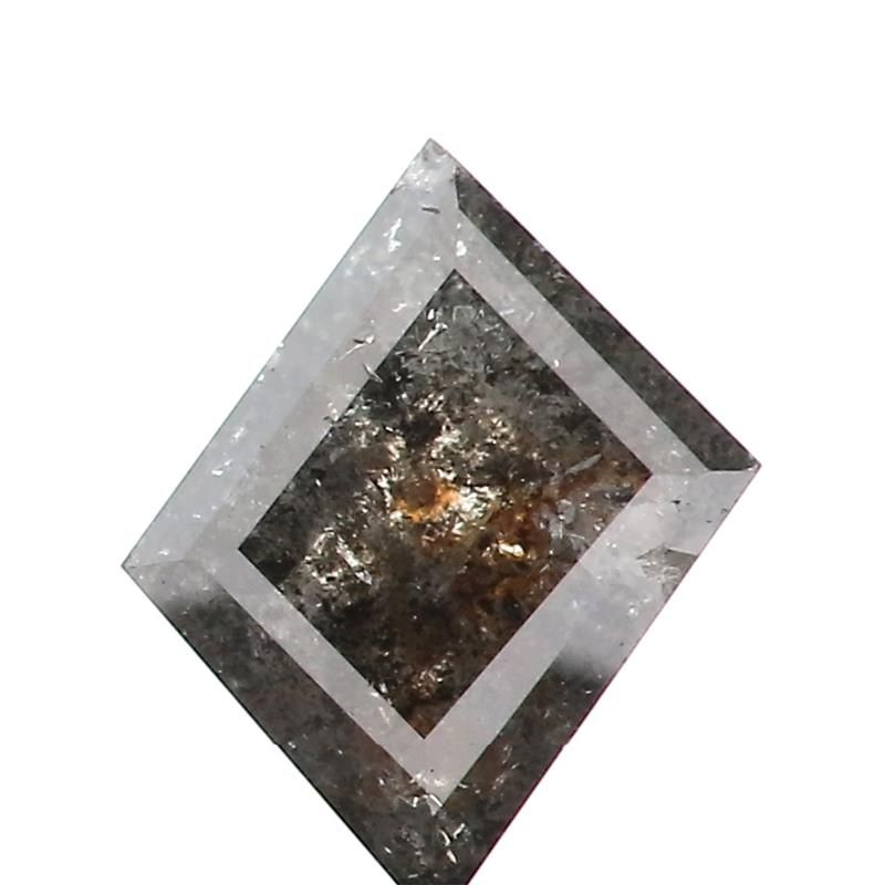 0.68 ct Kite Salt and Pepper Natural Diamond, I3