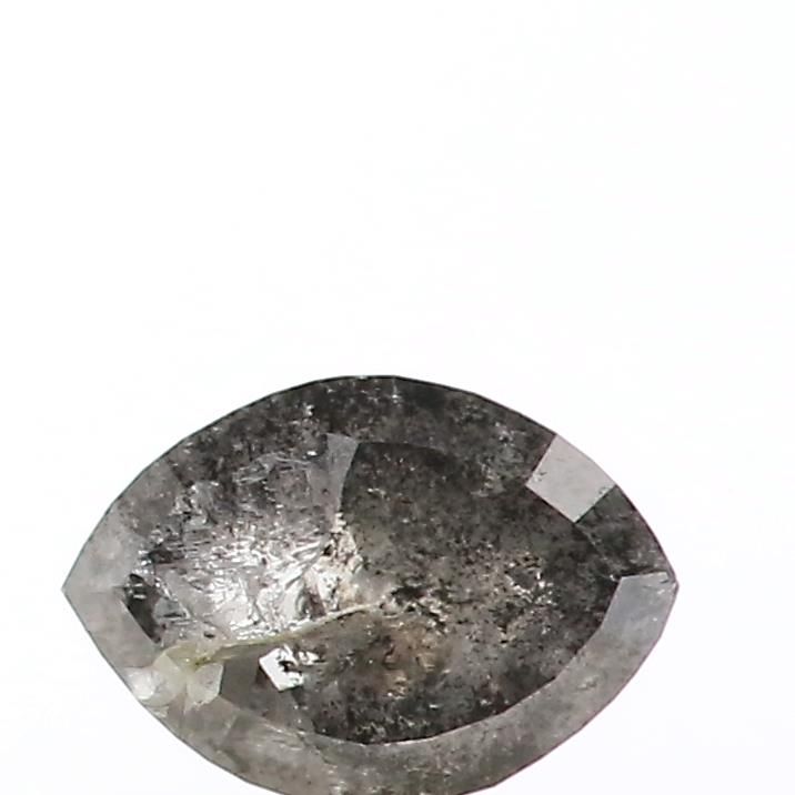 0.47 ct Marquise Salt and Pepper Natural Diamond, I3