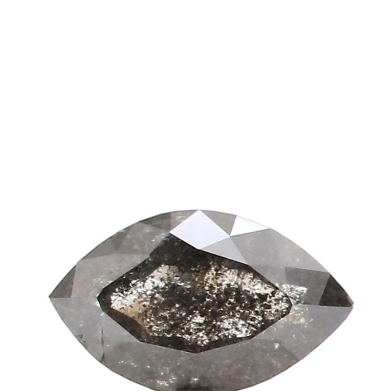 0.41 ct Marquise Salt and Pepper Natural Diamond, I3