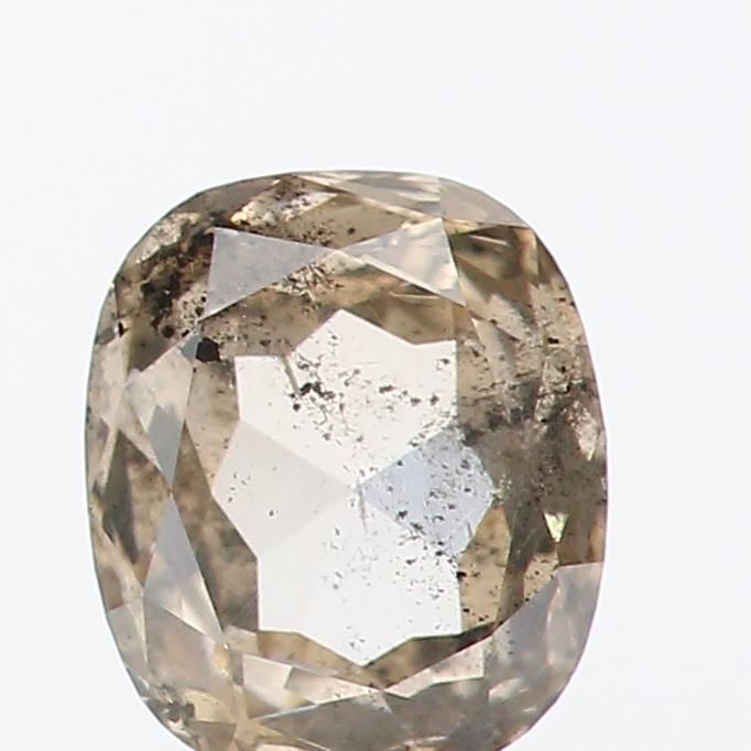 0.81 ct Cushion Salt and Pepper Natural Diamond, I3