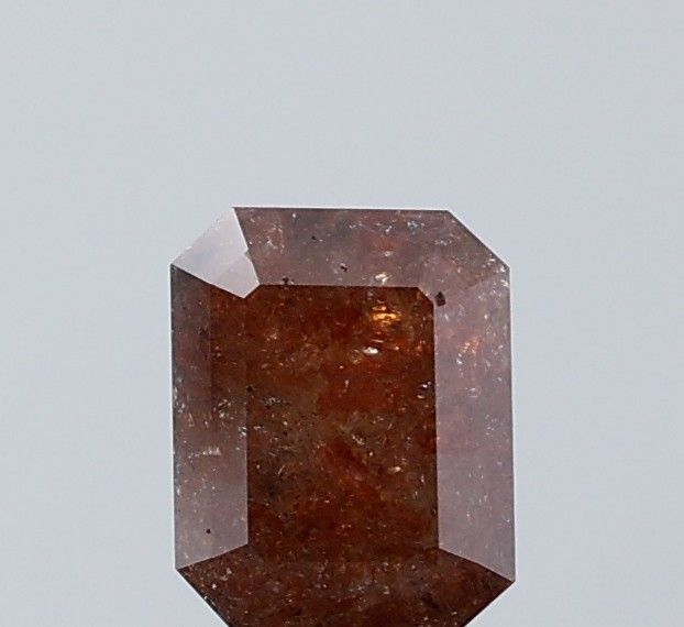 1.14 ct Emerald Salt and Pepper Natural Diamond, I3