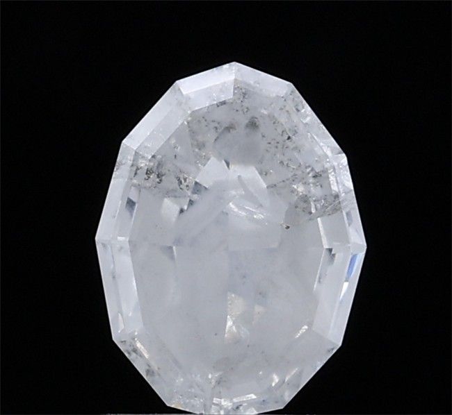 1.29 ct Oval Salt and Pepper Natural Diamond, I3