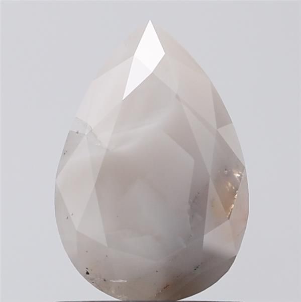 1.13 ct Pear Salt and Pepper Natural Diamond, I3
