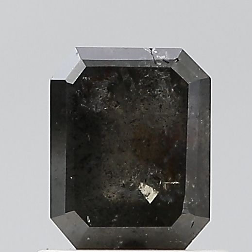1.17 ct Emerald Salt and Pepper Natural Diamond, VS2