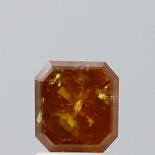 1.06 ct Emerald Salt and Pepper Natural Diamond, VS1
