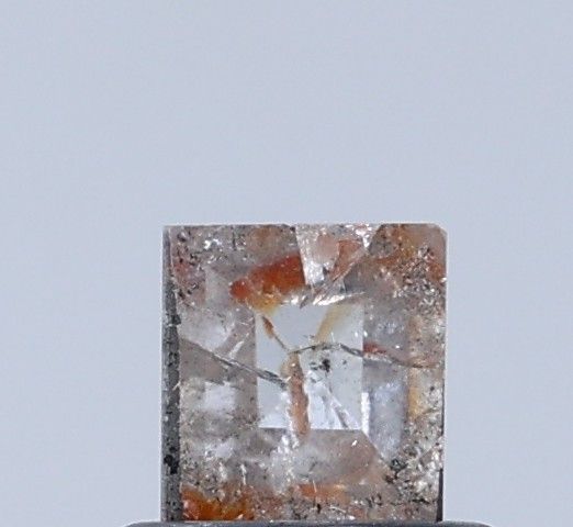 0.35 ct Princess Salt and Pepper Natural Diamond, I3