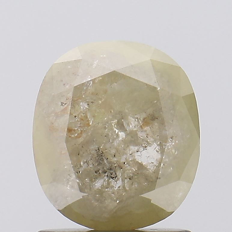1.29 ct Oval Salt and Pepper Natural Diamond, I3