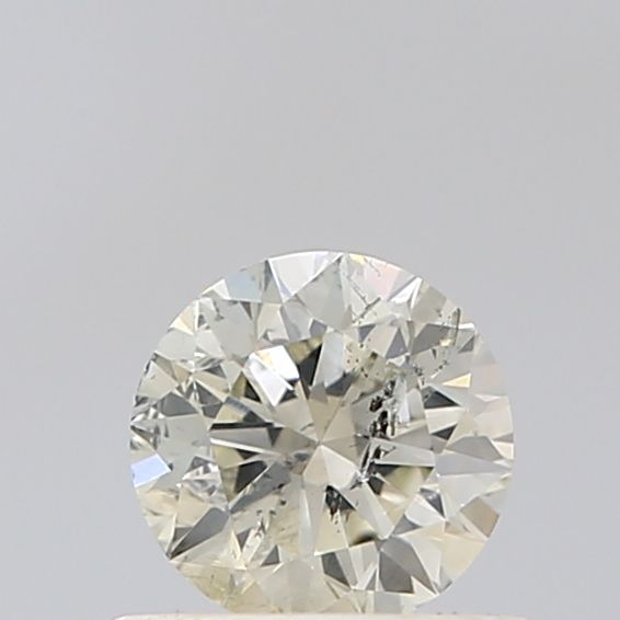 0.50 ct Round Salt and Pepper Natural Diamond, VVS2