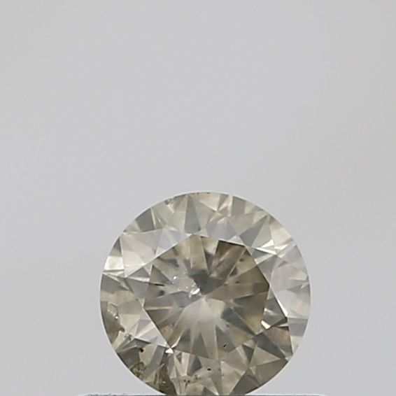 0.33 ct Round Salt and Pepper Natural Diamond, VVS1