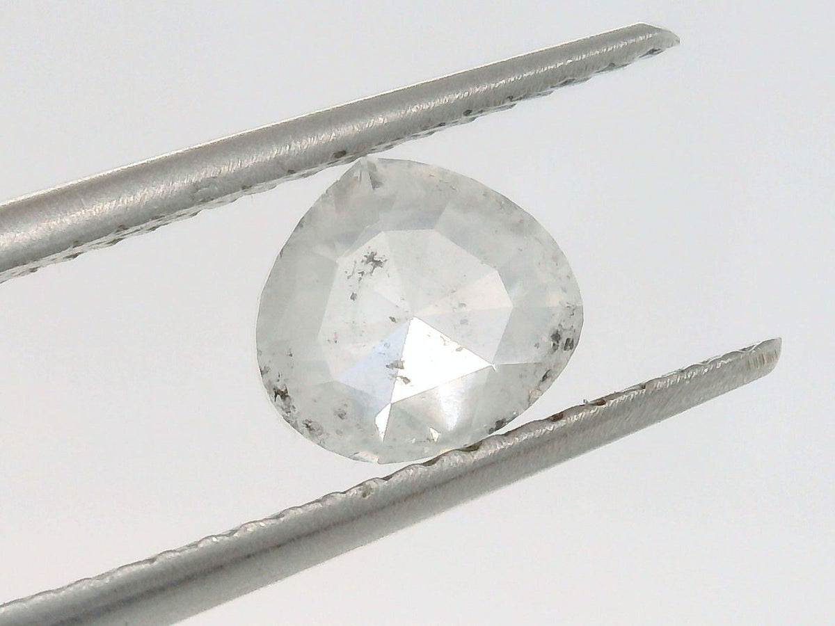 1.20 ct Pear Salt and Pepper Natural Diamond