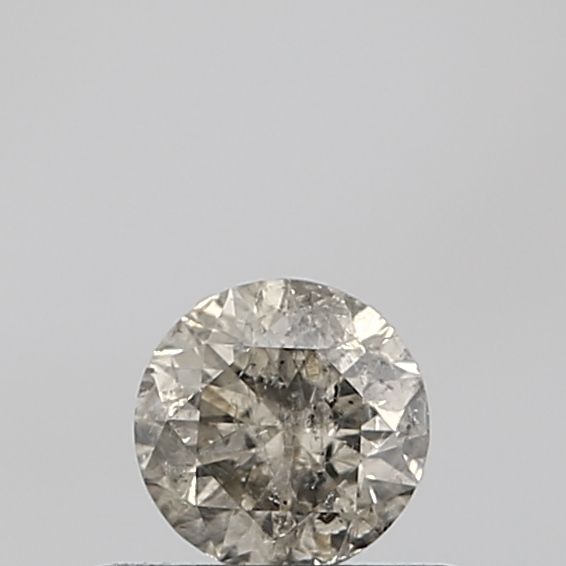 0.33 ct Round Salt and Pepper Natural Diamond, VVS2