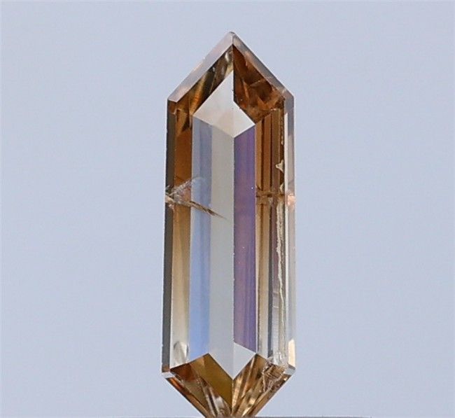 0.32 ct Hexagon Salt and Pepper Natural Diamond, I3