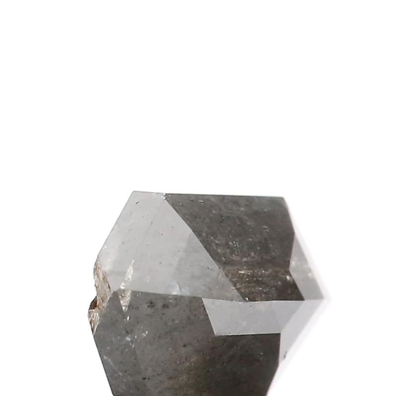 1.06 ct Hexagon Salt and Pepper Natural Diamond, I2