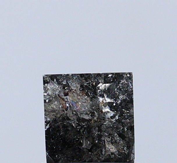 0.72 ct Princess Salt and Pepper Natural Diamond, I3