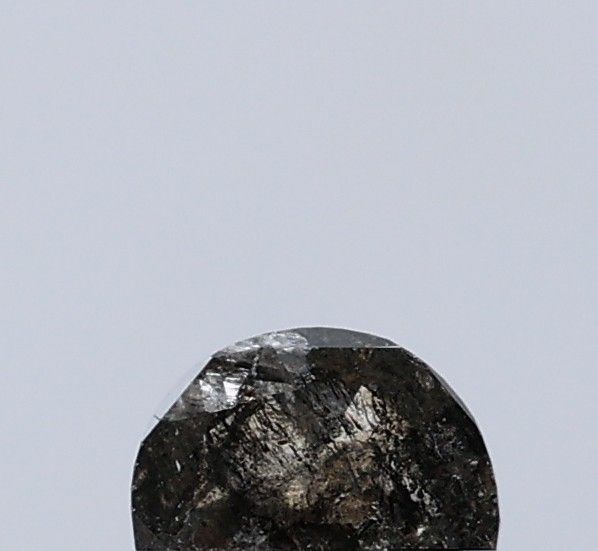 0.37 ct Half Moon Salt and Pepper Natural Diamond, I3
