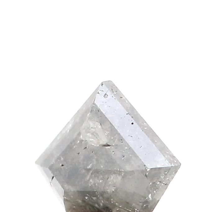0.78 ct Shield Salt and Pepper Natural Diamond, I3