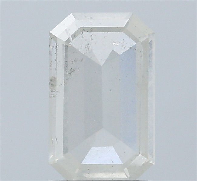 1.18 ct Emerald Salt and Pepper Natural Diamond, I3