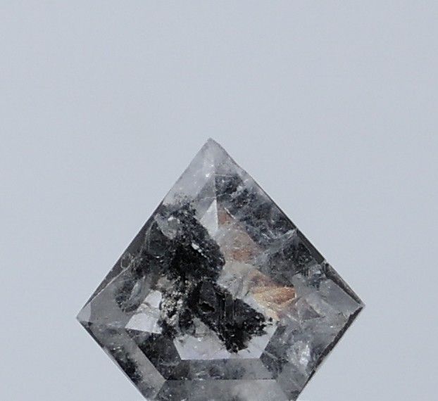 0.68 ct Shield Salt and Pepper Natural Diamond, I3