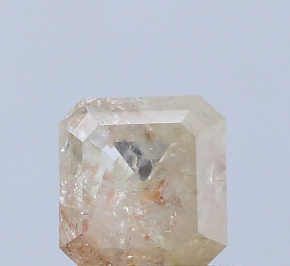 0.95 ct Emerald Salt and Pepper Natural Diamond, I3