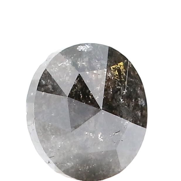 1.19 ct Oval Salt and Pepper Natural Diamond, I3