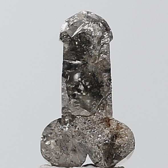 1.55 ct Fancy Salt and Pepper Natural Diamond, VS2