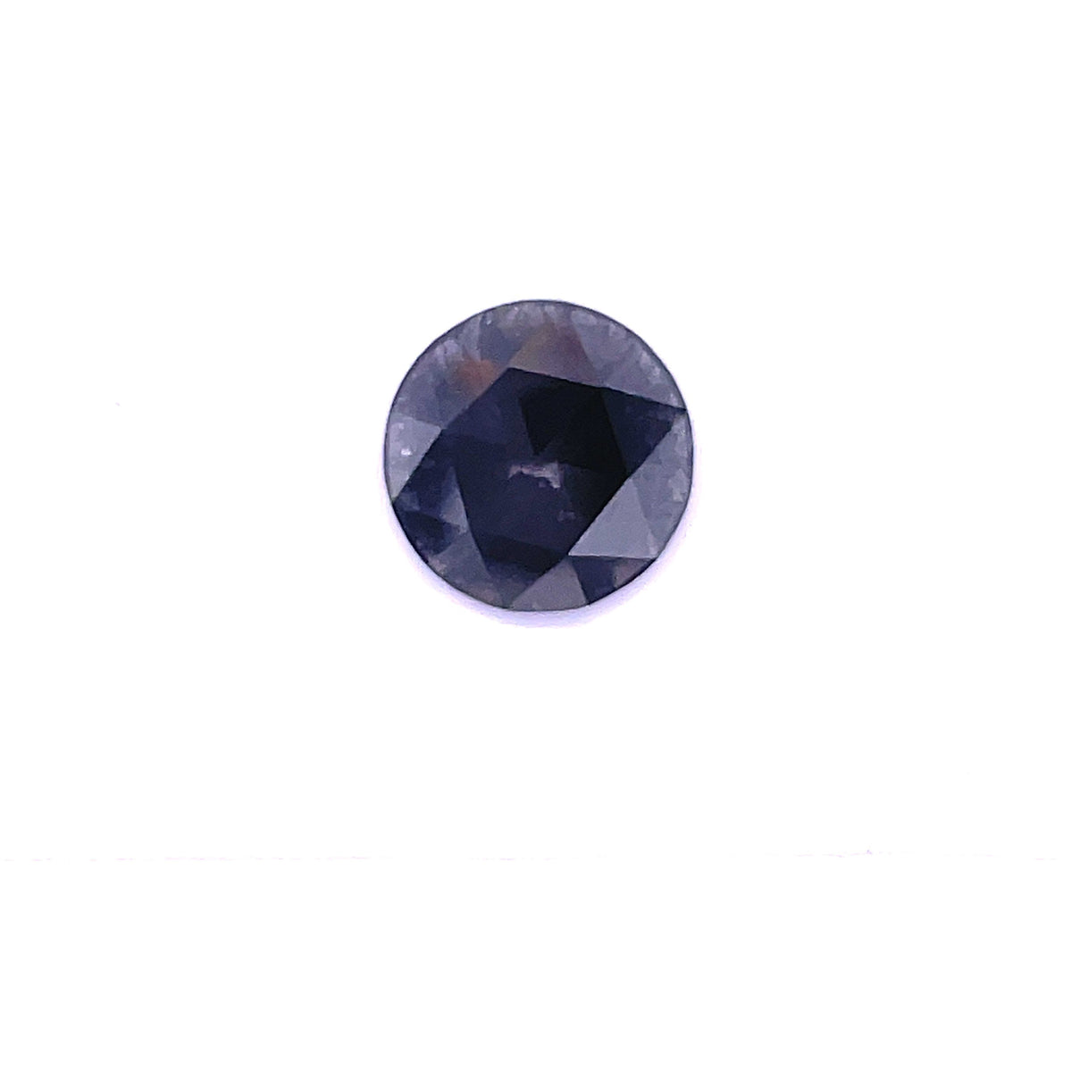 2.27 ct Round Salt and Pepper Natural Diamond