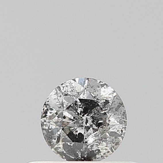 0.31 ct Round Salt and Pepper Natural Diamond, VVS1