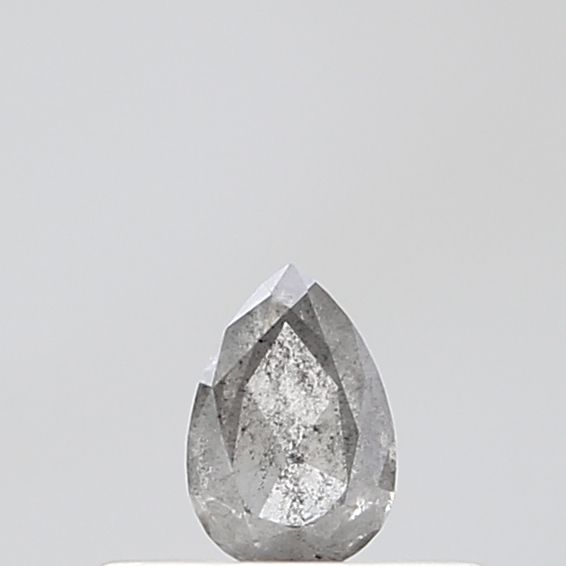 0.22 ct Pear Salt and Pepper Natural Diamond, VVS1