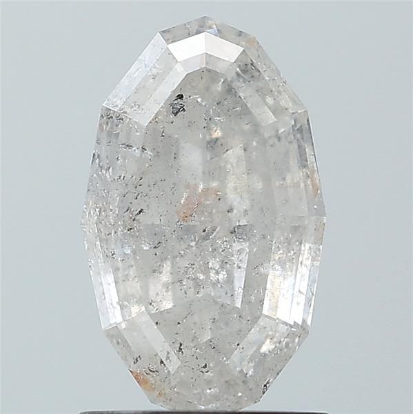 1.29 ct Oval Salt and Pepper Natural Diamond, I3