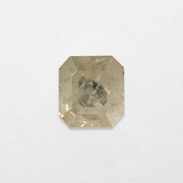 0.78 ct Rectangular Modified Shape Salt and Pepper Natural Diamond