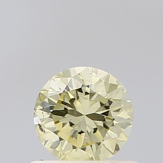 0.50 ct Round Salt and Pepper Natural Diamond, VVS2