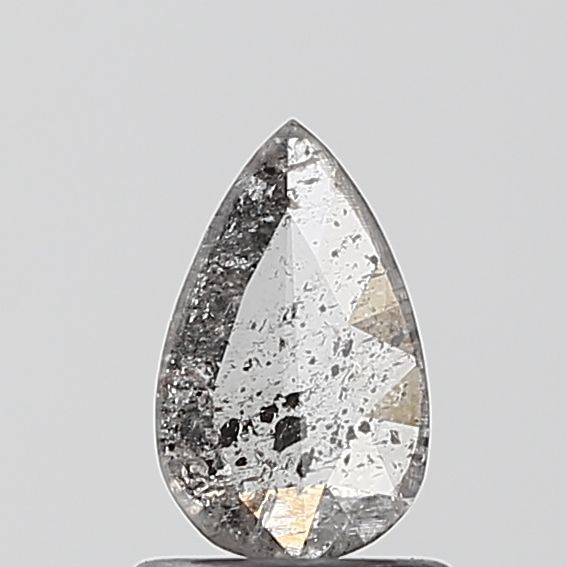 0.36 ct Pear Salt and Pepper Natural Diamond, VVS2