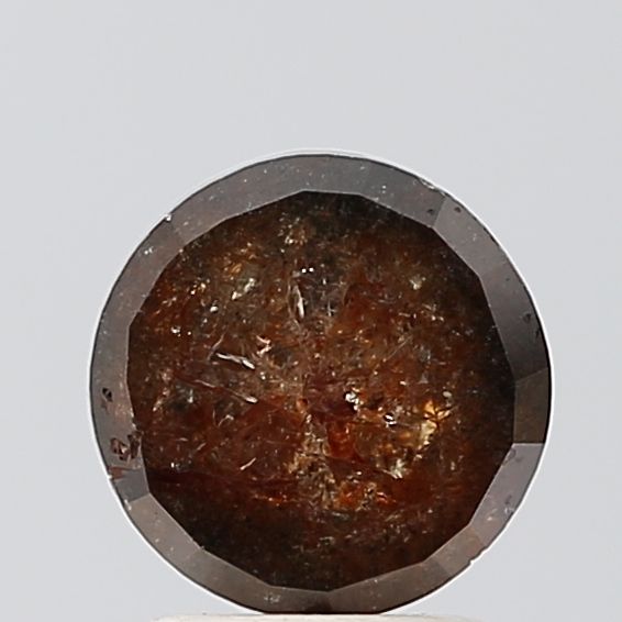 1.99 ct Rose Cut Salt and Pepper Natural Diamond, VVS2