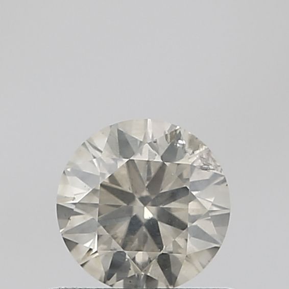 0.48 ct Round Salt and Pepper Natural Diamond, VVS1