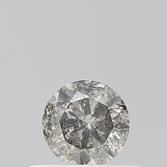 0.30 ct Round Salt and Pepper Natural Diamond, VS1