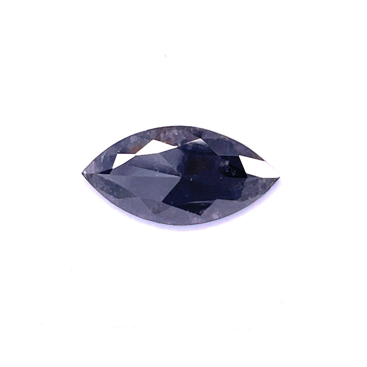 3.57 ct Marquise Salt and Pepper Natural Diamond