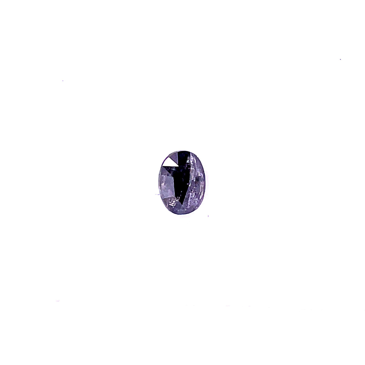 0.69 ct Oval Salt and Pepper Natural Diamond