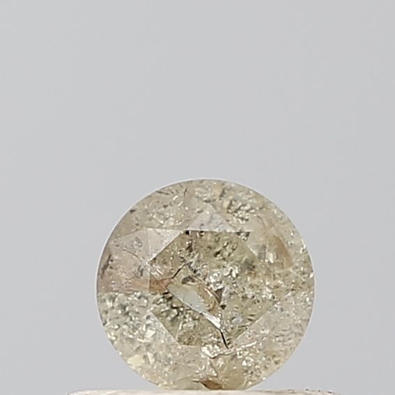 0.30 ct Round Salt and Pepper Natural Diamond, VS1