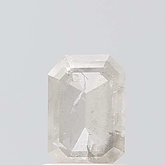 0.88 ct Emerald Salt and Pepper Natural Diamond, VS1