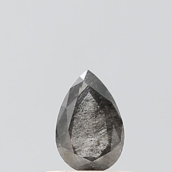 0.35 ct Pear Salt and Pepper Natural Diamond, VVS2