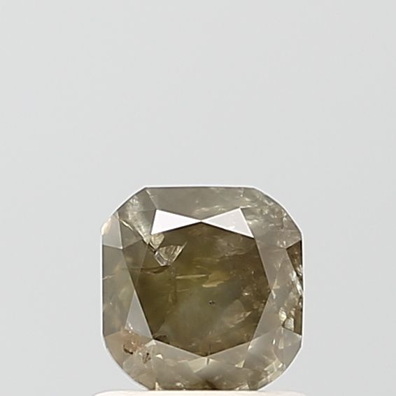 1.04 ct Cushion Salt and Pepper Natural Diamond, VS2