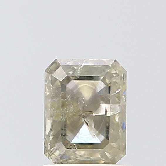 1.14 ct Emerald Salt and Pepper Natural Diamond, VVS2