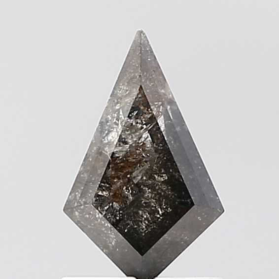 0.94 ct Kite Salt and Pepper Natural Diamond, VVS2